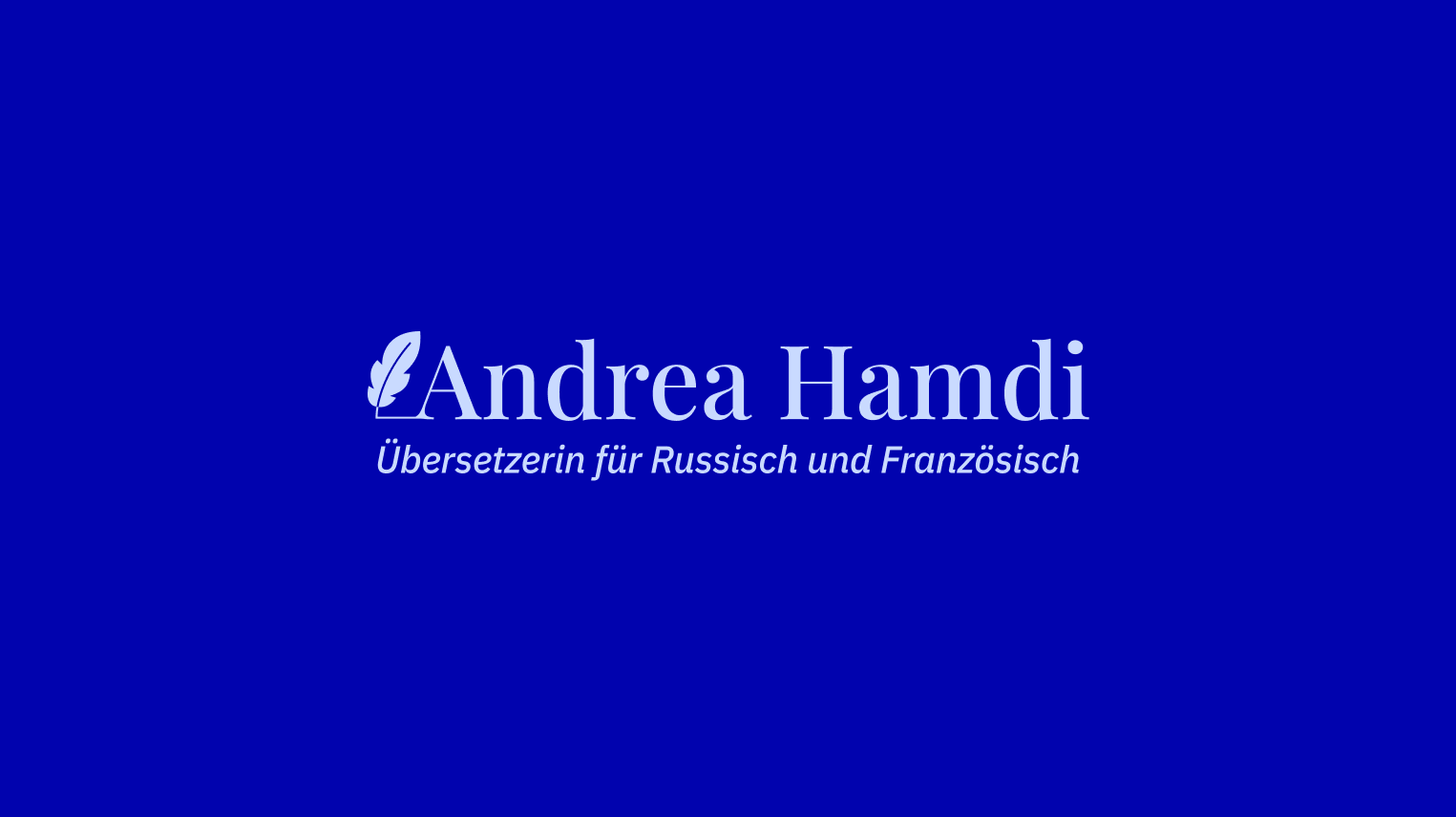 Read more about the article Brand and Web Design for a Translator
